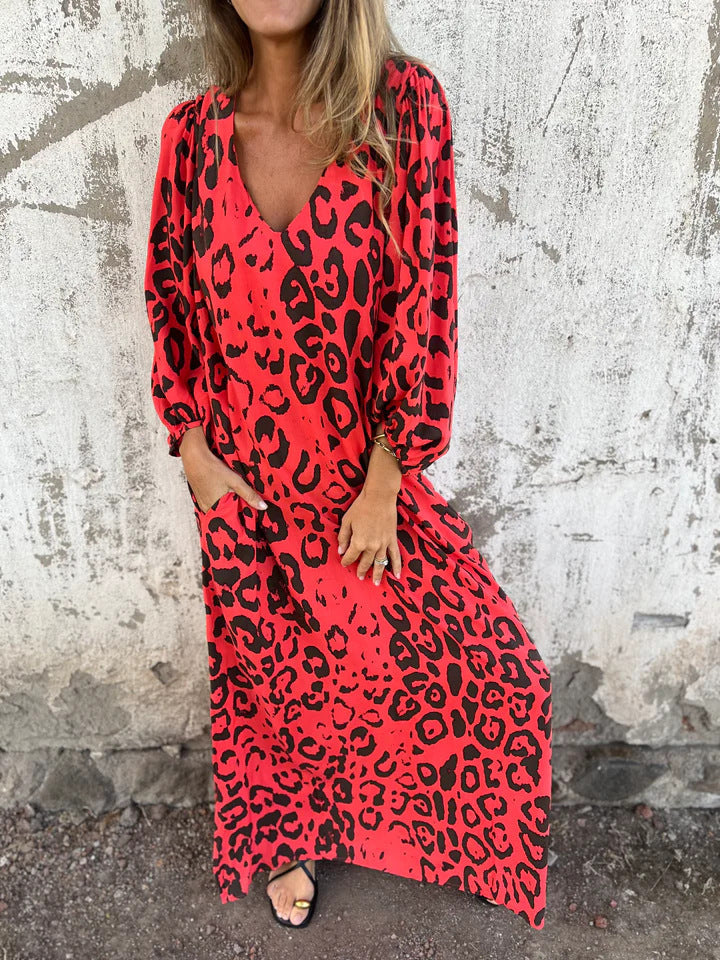 Safari Chic Leopard Dress