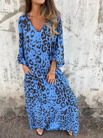 Safari Chic Leopard Dress