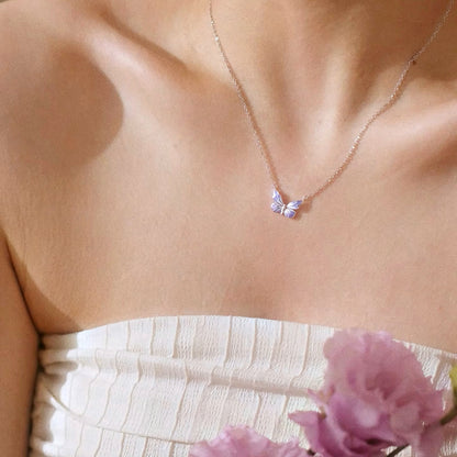 [Limited Edition] Dreamy Purple Butterfly Jewelry 2-in-1 Set