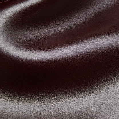 Women's Genuine Leather Dome Satchel with Signature Tassel