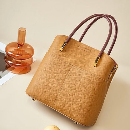 Elegant Women's Genuine Leather Ladies Crossbody Handbag