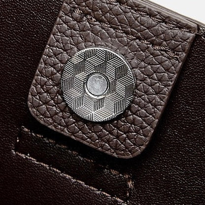 Women's Luxury Genuine Leather Basket Bucket Bag