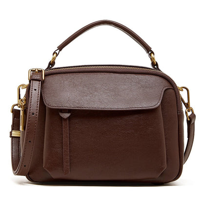 Women's Aurelia Genuine Leather Crossbody Satchel