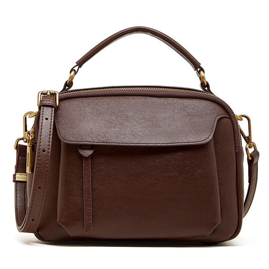 Women's Aurelia Genuine Leather Crossbody Satchel