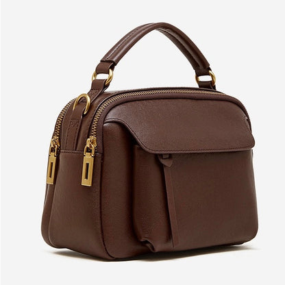 Women's Aurelia Genuine Leather Crossbody Satchel