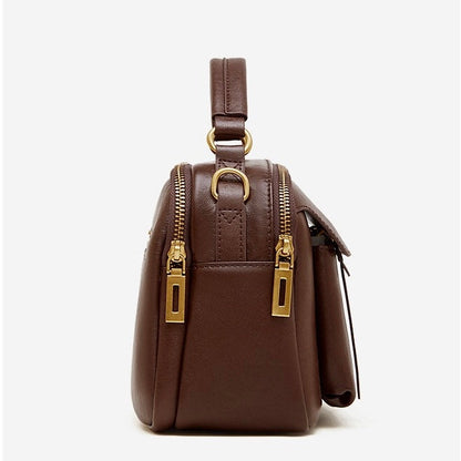 Women's Aurelia Genuine Leather Crossbody Satchel