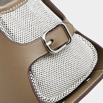 Women's Lumina Genuine Leather Dome Satchel