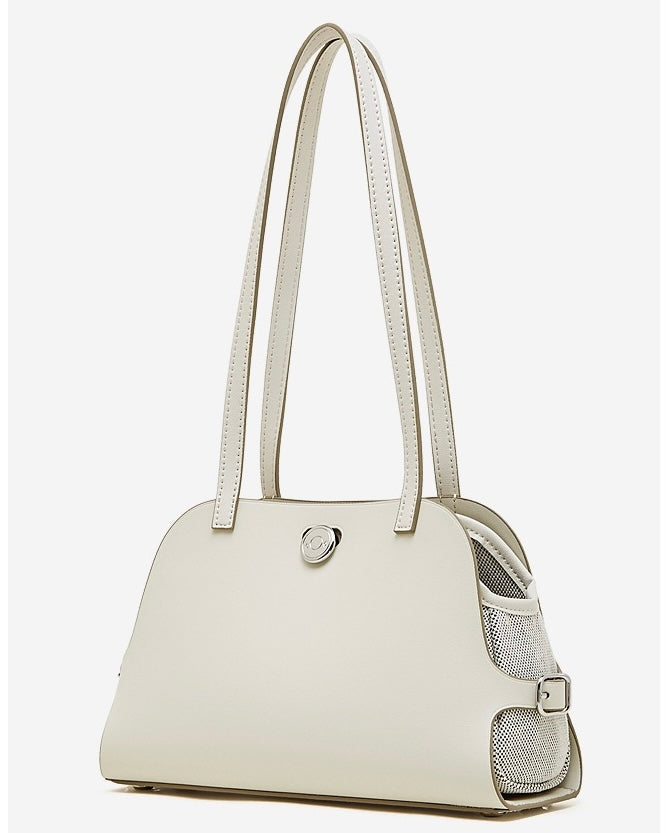 Women's Lumina Genuine Leather Dome Satchel