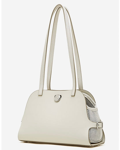 Women's Lumina Genuine Leather Dome Satchel