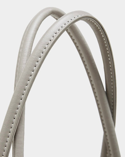 Women's Ethereal Ash Genuine Leather Belted Tote Bag