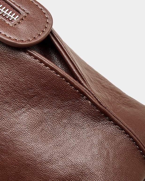 Women's Eclipse Genuine Leather Structured Tote Bag