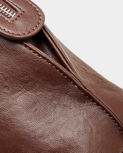 Women's Eclipse Genuine Leather Structured Tote Bag