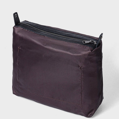 Black Genuine Leather Embossed Lettering Hobo Bag