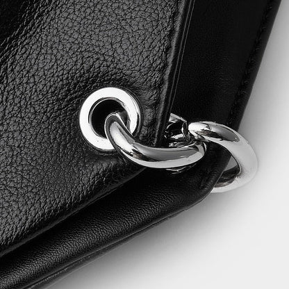 Women's Ruched Genuine Leather Large Tote Hobo Bag