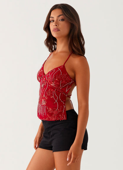 ARIA | Sequin Cami Top